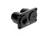 Priza montare birou cu USB type C 10 Gbps/PD 100W + RJ45 Cat.6 Negru, Delock 91170