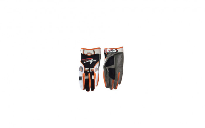Set mănuși moto Gri + Portocaliu M