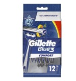 Aparat de ras de unica folosinta Gillette Blue3, 12 buc