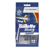 Aparat de ras de unica folosinta Gillette Blue3, 12 buc