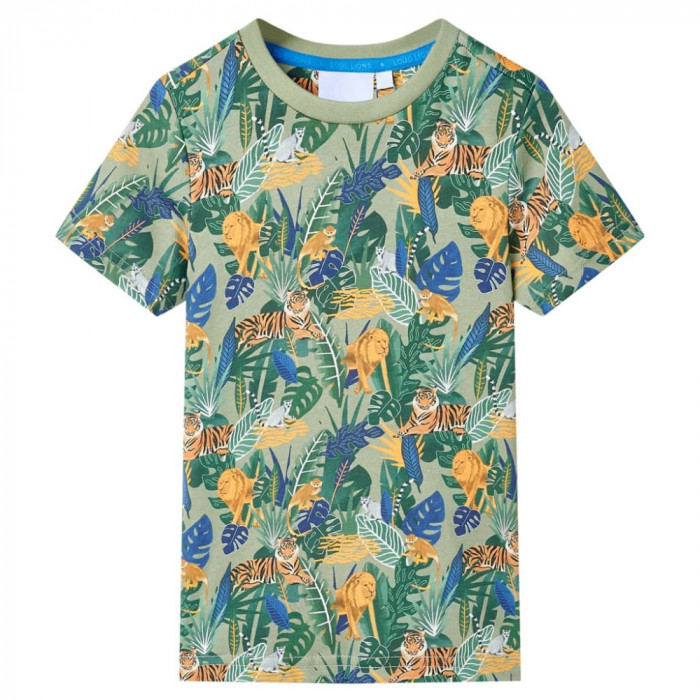 Tricou pentru copii cu m&acirc;neci scurte, multicolor, 104 12000