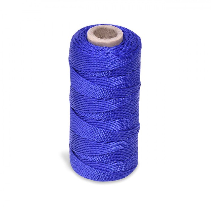 Ghem Sfoară Plastic, 100m, Culoare Albastru