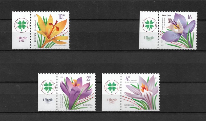 ROMANIA 2022 - BRANDUSE, VINIETA 4 DIN COALA DE POSTA, MNH - LP 2359