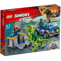 Set de constructie LEGO Juniors Camionul de Salvare al Raptorului foto