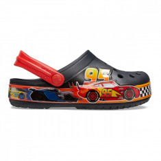 Saboti Crocs Fun Lab Disney and Pixar Cars Band Clog Negru - Black