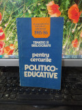 Tematici și bibliografii pentru cercurile politico-educative, București 1985 186