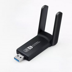 Adaptor Wireless Extender Qeno&reg; USB3.0, 1200 Mbps, Amplificator Semnal