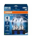 Pachet 2 Becuri Osram H15 Cool Blue Intense Next Gen 55/15W