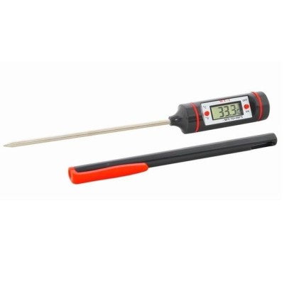Termometru digital alimentar cu tija metalica,interval masurare 50-300 grade Celsius foto