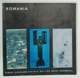 ROMANIA A ESPOSIZIONE BIENNALE ...D 'ARTE VENEZIA : VIRGIL ALMASANU , OVIDIU MAITEC , OCTAV GRIGORESCU , 1968 , CATALOG DE EXPOZTIE CU TEXT IN LIMBA