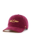 47 brand șapcă de baseball din catifea MLB Philadelphia Phillies culoarea bordo, cu imprimeu, B-SKYMF19EWS-CA