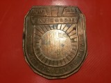 Placheta comemorativa ( 3 noiembrie ) 75 ani de la infiintarea trupelor de elita ale vanatorilor de munte din Armata Romaniei 1916 - 1991 !