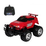 Cumpara ieftin Masina de jucarie JEEP RACE Off-Road cu actionare din telecomanda, rosu, scara 1:15, Oem