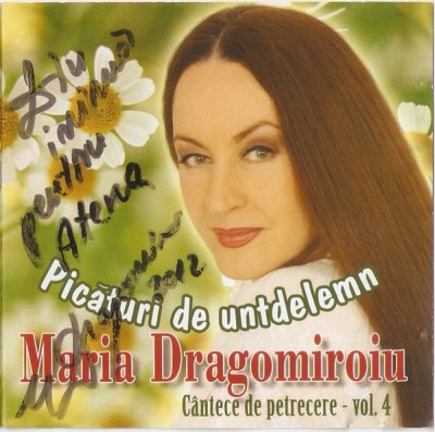 CD Maria Dragomiroiu &amp;lrm;&amp;ndash; Picături De Untdelemn, original foto