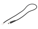 Cablu DC 5,5/2,1 mm 0,5m Negru