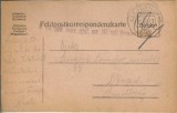 CP1684N Carte poștală cu ștampila M kir 300 honv&eacute;d gyalog ezred expediată la Arad de pe frontul rom&acirc;nesc, 1917, Feldpost 397
