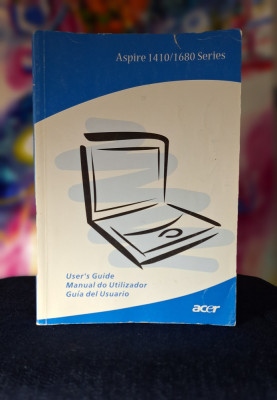 Carte - Manual de utilizare ACER 1410/1680 Series - Ghid utilizator- Laptop foto