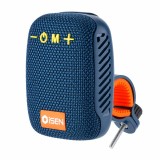 Boxa Portabila Bluetooth iSEN 392, Albastru Inchis, Montare Rapida pe Ghidon Bicicleta sau Trotineta Electrica, 5W, TWS, Bluetooth 5.3, IPX5, Sunet St