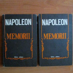 Napoleon - Memorii 2 volume (1981, editie cartonata)