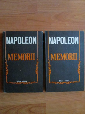 Napoleon - Memorii 2 volume (1981, editie cartonata) foto