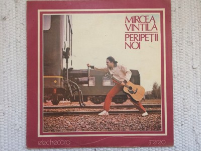 mircea vintila peripetii noi 1984 disc vinyl lp muzica pop folk rock ST EDE 02509 VG foto