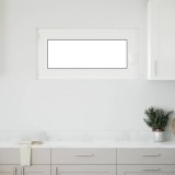 VidaXL Fereastră de subsol &bdquo;RISOR&rdquo; 100x50 cm oscilo-batantă DIN st&acirc;nga, albă