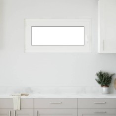 vidaXL Fereastră de subsol &bdquo;RISOR&rdquo; 100x50 cm oscilo-batantă DIN st&acirc;nga, albă