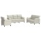 Set de canapea 3 pcs Crem Catifea - 2