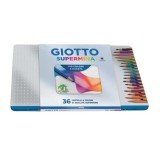 Set 36 creioane colorate Giotto stilnovo, Multicolor, Oem