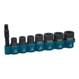 Makita E-12289 - Set chei tubulare impact 4-13 mm 1/4 inch 8 bucati