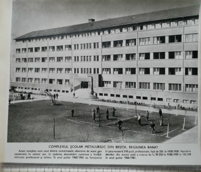 Fotografie Complexul școlar metalurgic Reșița, Regiunea Banat foto
