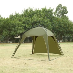 Pavilion gradina cu LED Barendrecht 250x250x190cm verde [pro.tec] HausGarden Leisure foto