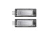 Set 2 buc lampa numar spate DACIA DUSTER, 2010-2017; LODGY, 2012-; LOGAN, 2016-2020 SEDAN; LOGAN, 2012-2020 MCV; RENAULT CAPTUR, CLIO III/IV, ESPACE