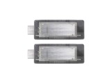 Set 2 buc lampa numar spate DACIA DUSTER, 2010-2017; LODGY, 2012-; LOGAN, 2016-2020 SEDAN; LOGAN, 2012-2020 MCV; RENAULT CAPTUR, CLIO III/IV, ESPACE