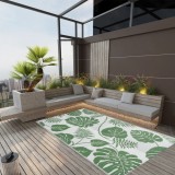 VidaXL Covor de exterior, ARAKIL verde, 120x180 cm, PP
