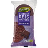Rondele din orez expandat cu ciocolata amaruie fara gluten, eco