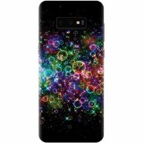 Husa silicon pentru Samsung Galaxy S10 Lite, Rainbow Colored Soap Bubbles
