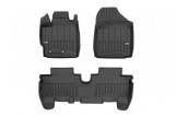 Mochete din cauciuc specifice, potrivite pentru Toyota Urban Cruiser 2008-2014, set de 3 piese, culoare neagra, cu garantie de 24 de luni Performance