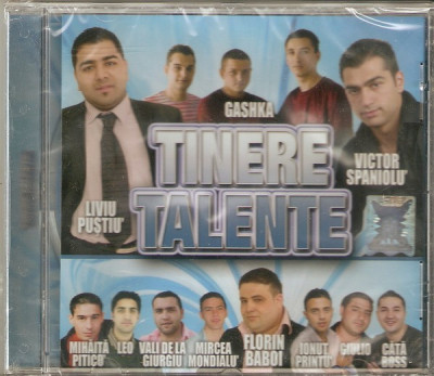 CD Tinere Talente:Liviu Pustiu,Gashka,Mihaita Piticu, sigilat foto