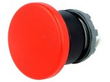 Comutator acționat prin apăsare 22mm roșu