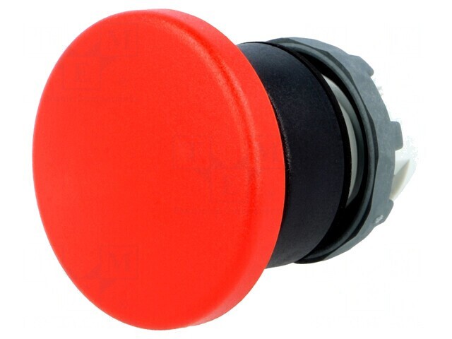 Comutator acționat prin apăsare 22mm roșu