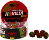 Boilies SENZOR Kokilia Pentru Carlig, Mussel Krill Verde Rosu, 20mm, 200g