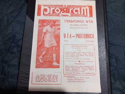 program UTA - Poli Timisoara foto