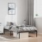 vidaXL Cadru pat metalic, negru, 100x200 cm 350841