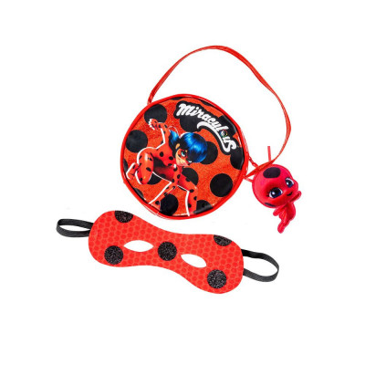 Set geanta si masca Ladybug - Buburuza Miraculoasa pentru fete Universal 3-10 ani foto