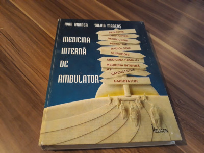 MEDICINA INTERNA DE AMBULATOR IOAN BRANEA/SILVIA MANCAS 1996 foto