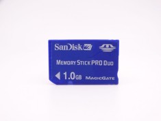 Card memorie SanDisk Memory Stick Pro Duo Magic Gate 1 GB foto
