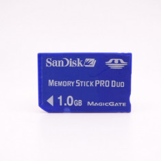 Card memorie SanDisk Memory Stick Pro Duo Magic Gate 1 GB