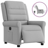 VidaXL Scaun reclinabil electric Cloud Grey Fabric 3303303