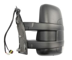 Oglinda usa exterioara Iveco Daily, 09.2014, partea Stanga, reglare electrica; incalzit; scurt; sticla convexa; geam cromat; Senzor de temperatura;